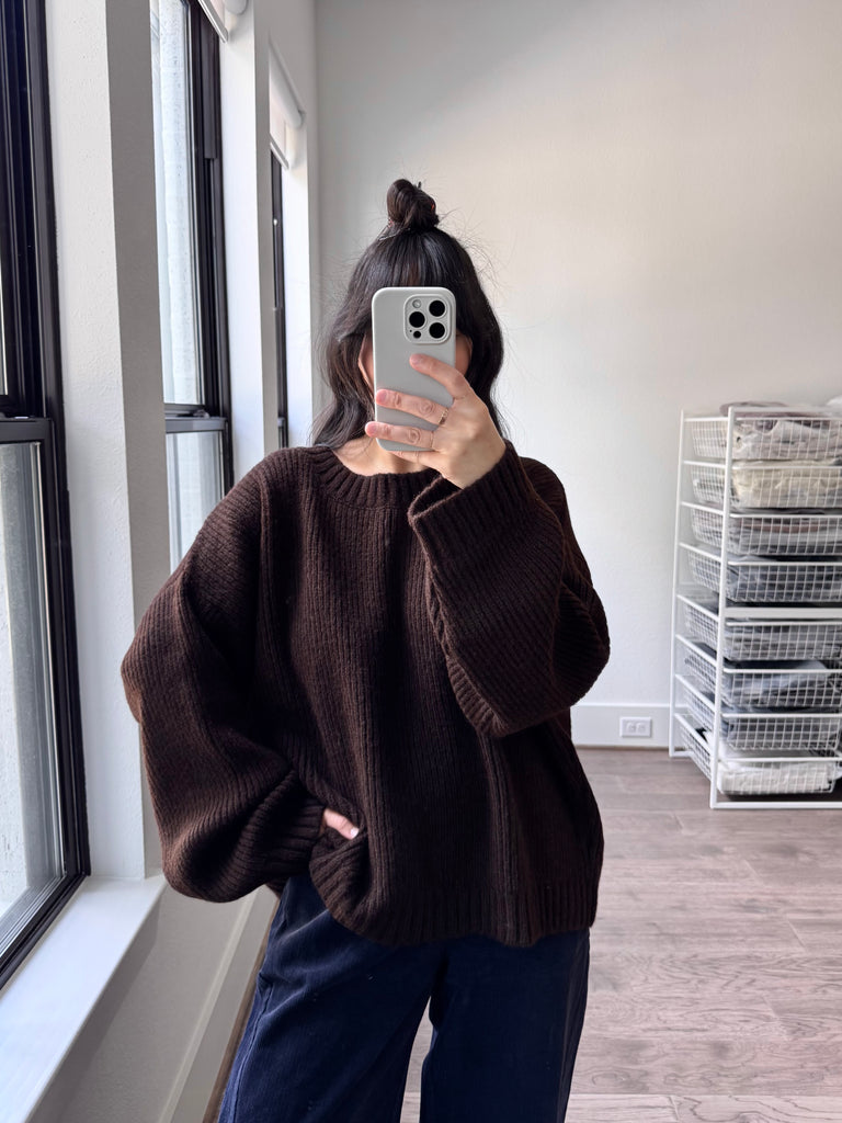 Luxe Mohair Blake, Cocoa