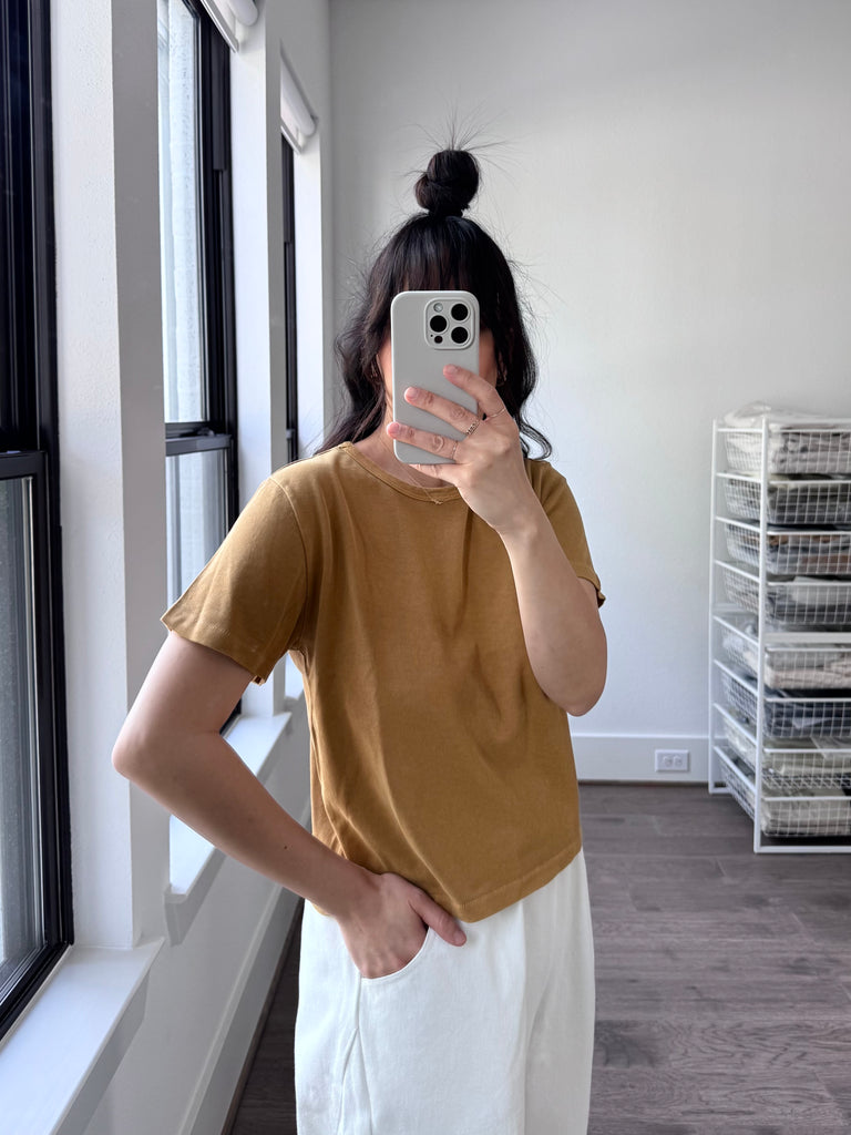 The Little Boy Tee, Vintage White