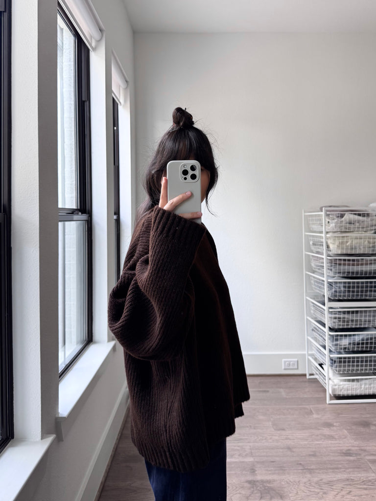 Luxe Mohair Blake, Cocoa