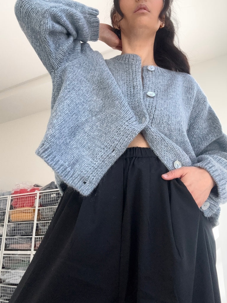 Tailoring Maxi Pants, Black