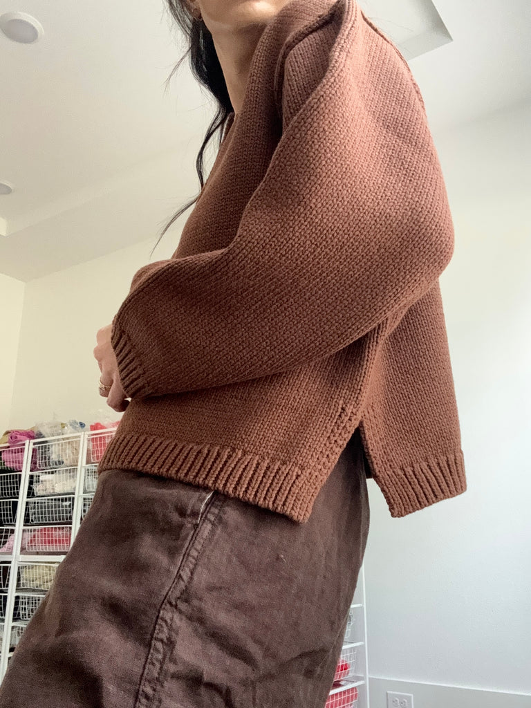 FDA Chef Pant, Chocolate Linen