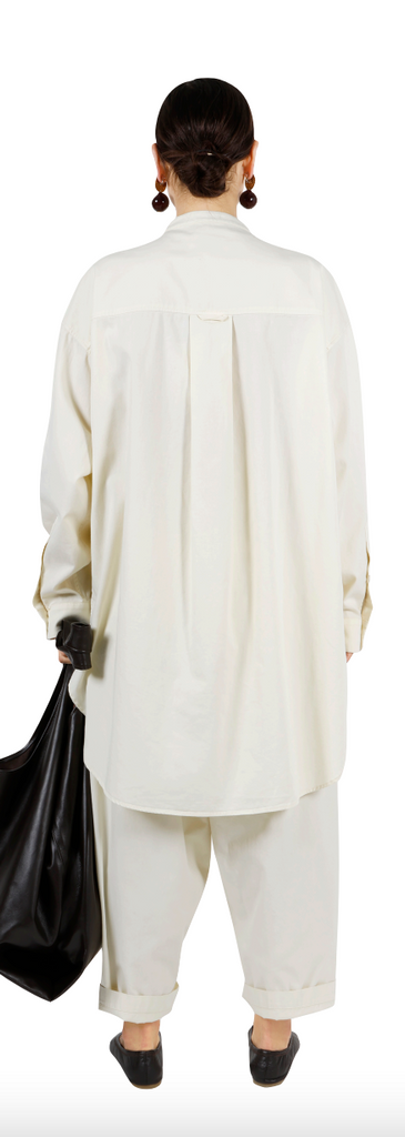 Kaftan Shirt Dress, Natural