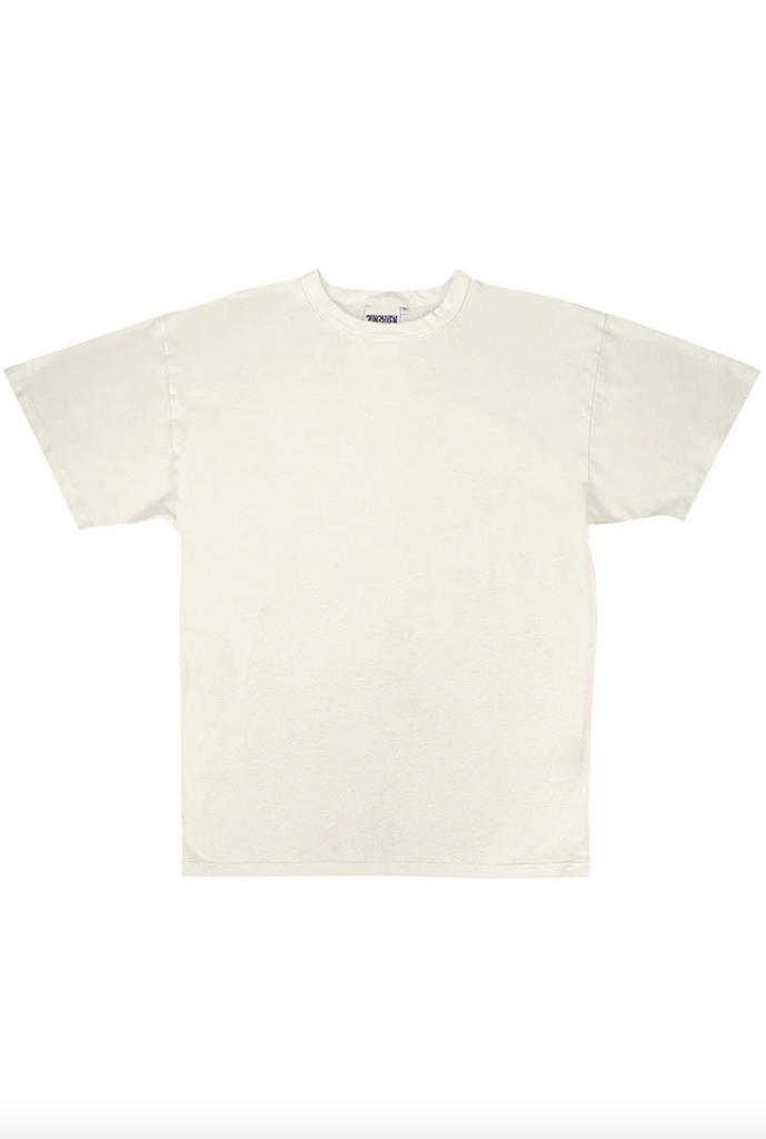 Vernon Oversized Tee, Washed White