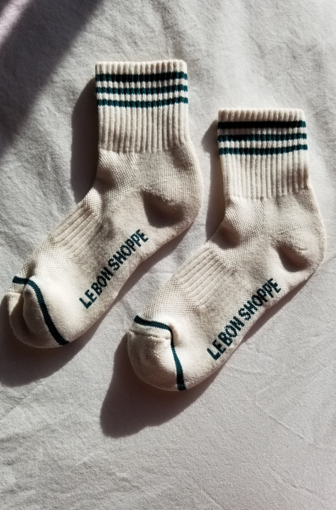 Girlfriend Socks, Egret