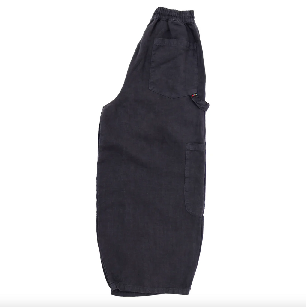 FDA Chef Pant, Black Sesame Linen