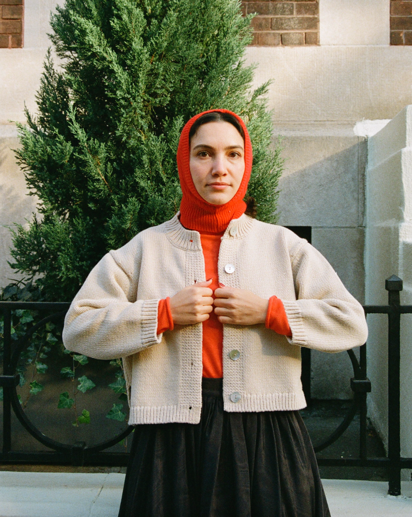 Shiloh Cotton Cardigan, Oatmeal