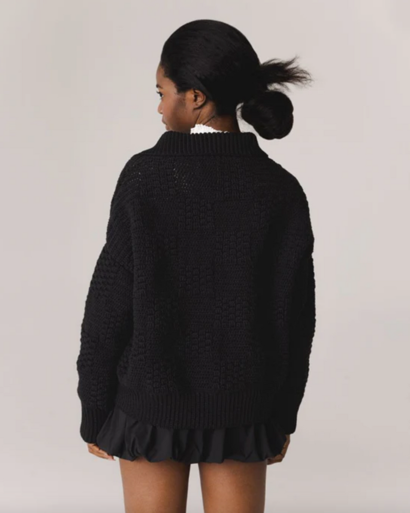 Prietema Cotton Jacket, Black