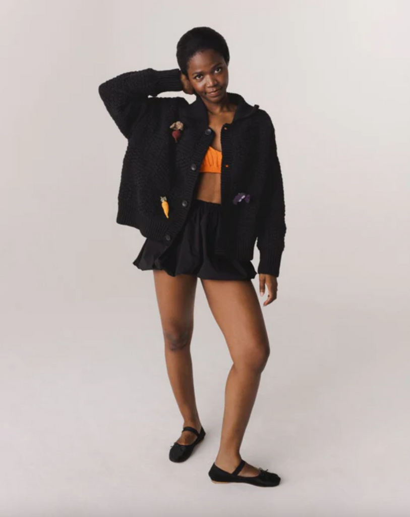 Prietema Cotton Jacket, Black