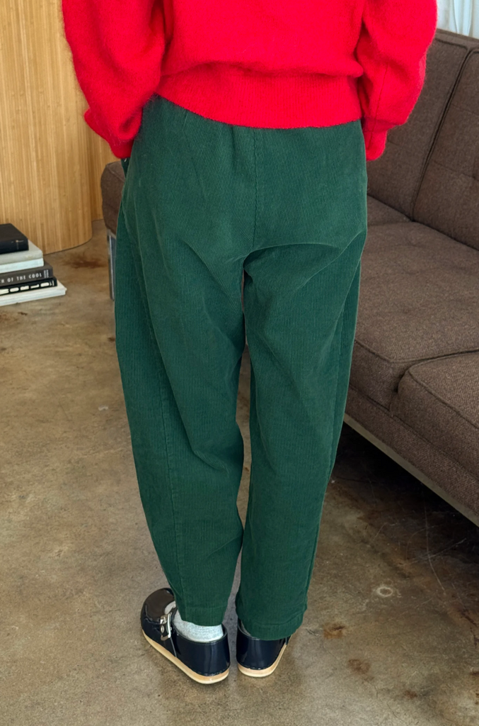 Corduroy Arc Pants, Foret