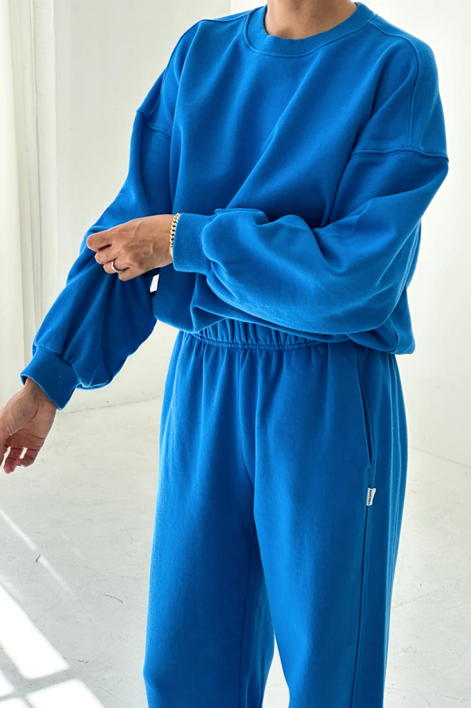 French Terry Core Sweatshirt, Lagoon