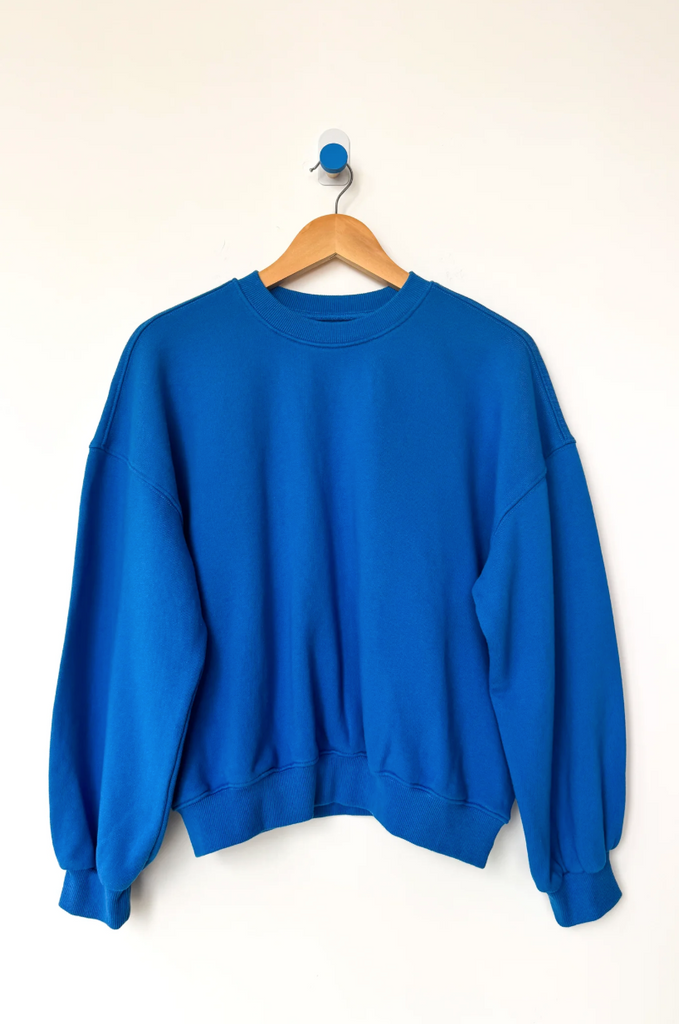 French Terry Core Sweatshirt, Lagoon