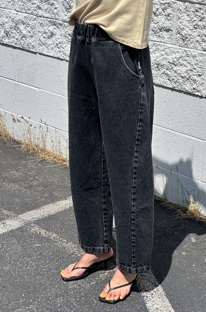 Arc Pants, Black Denim