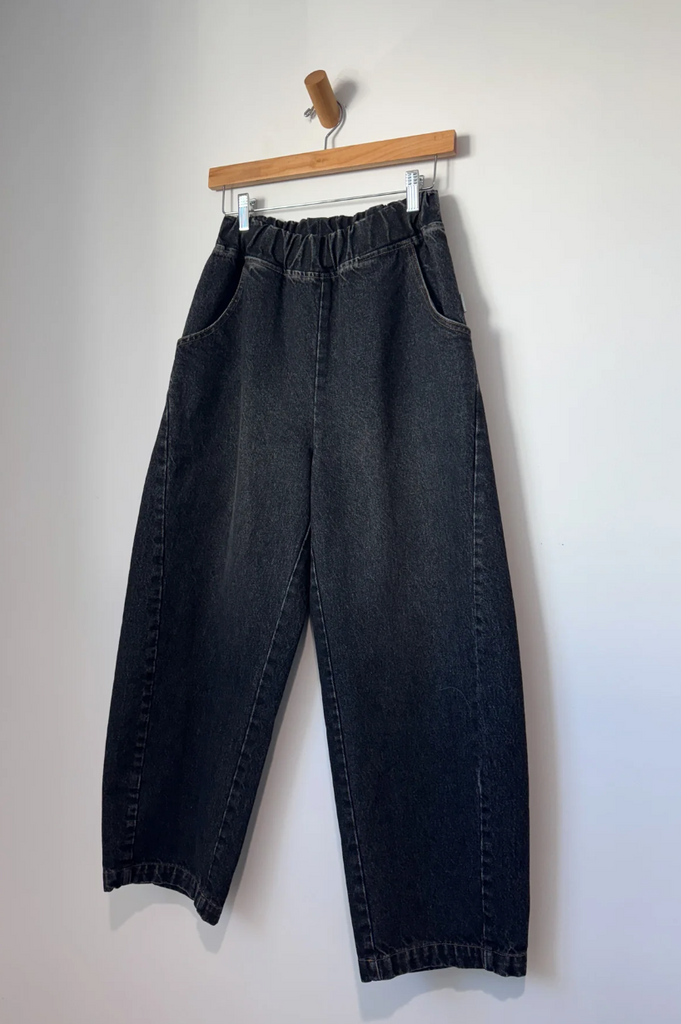 Arc Pants, Black Denim