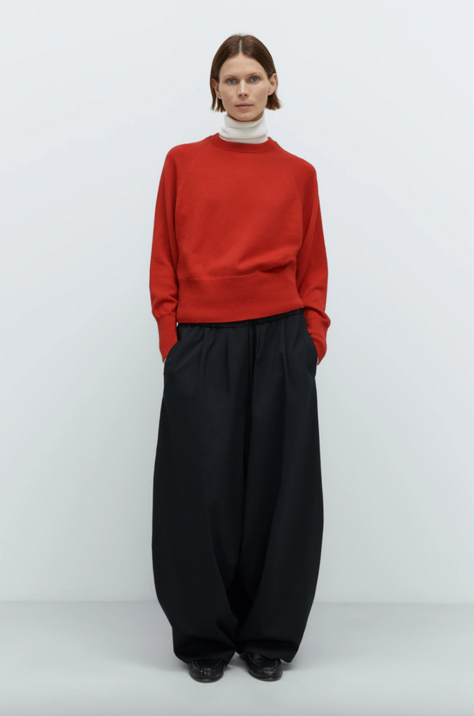 Tailoring Maxi Pants, Black