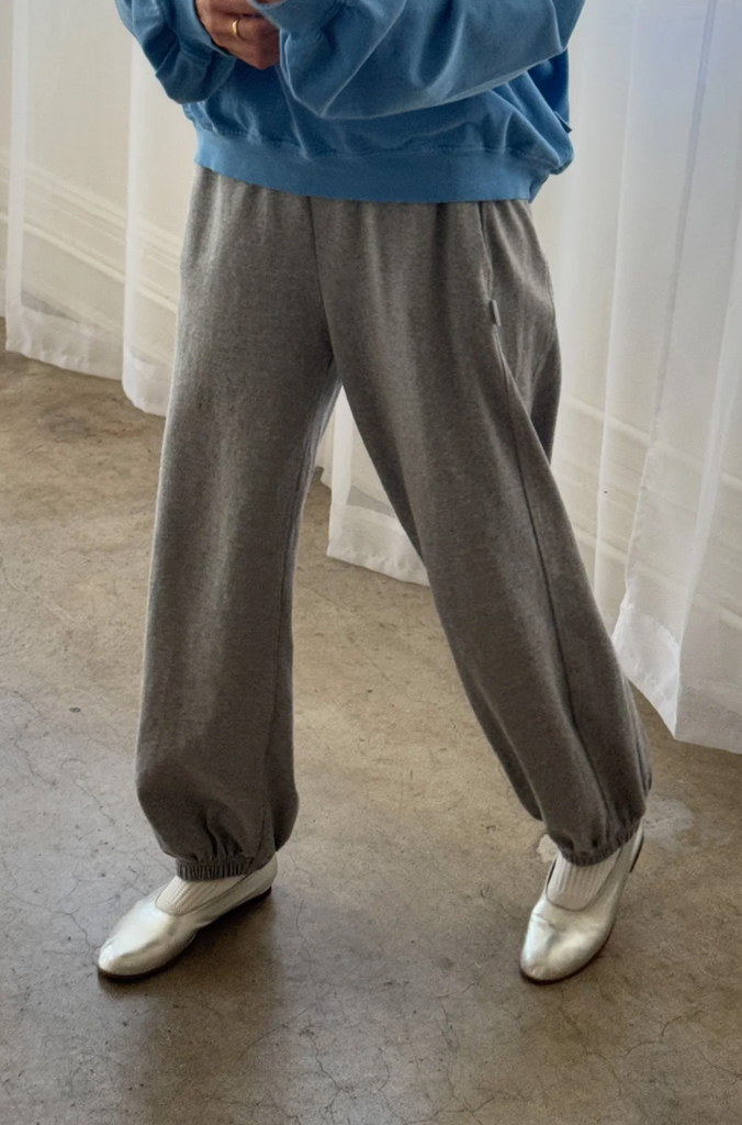 Balloon Pants, Heather Grey