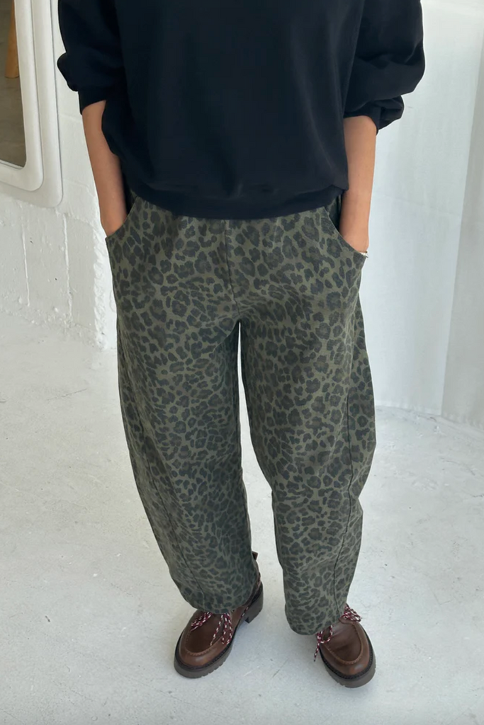Arc Pants, Fern Leopard