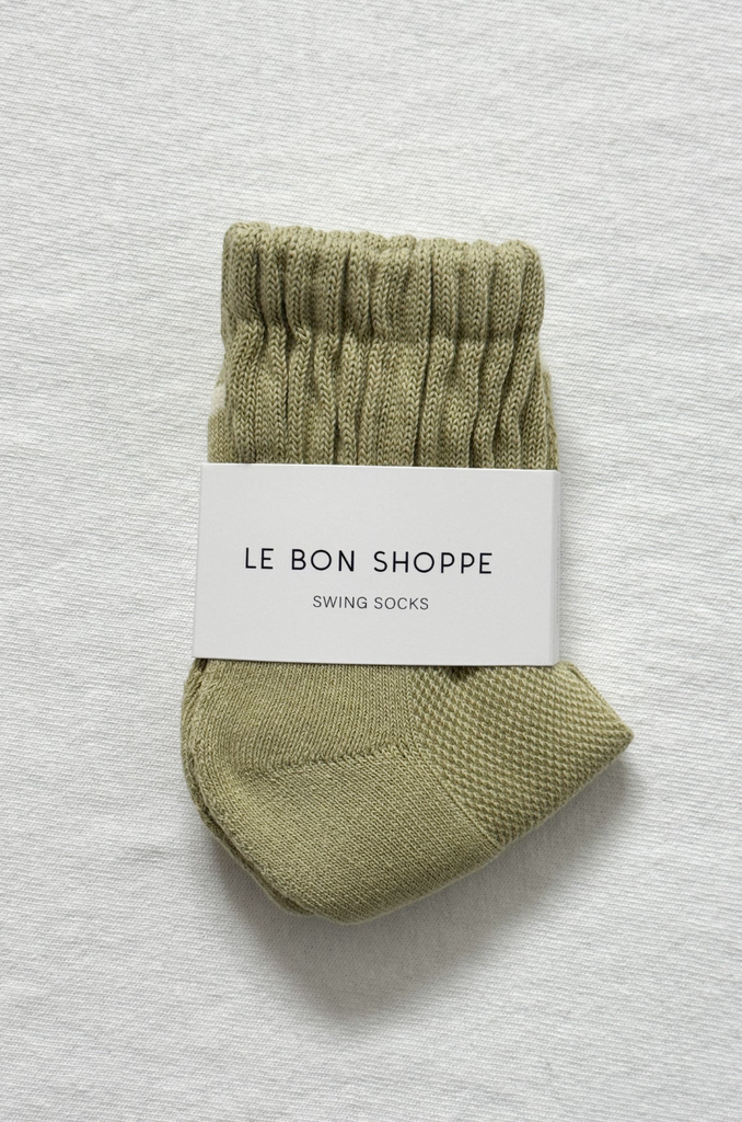 Swing Socks, Dried Sage