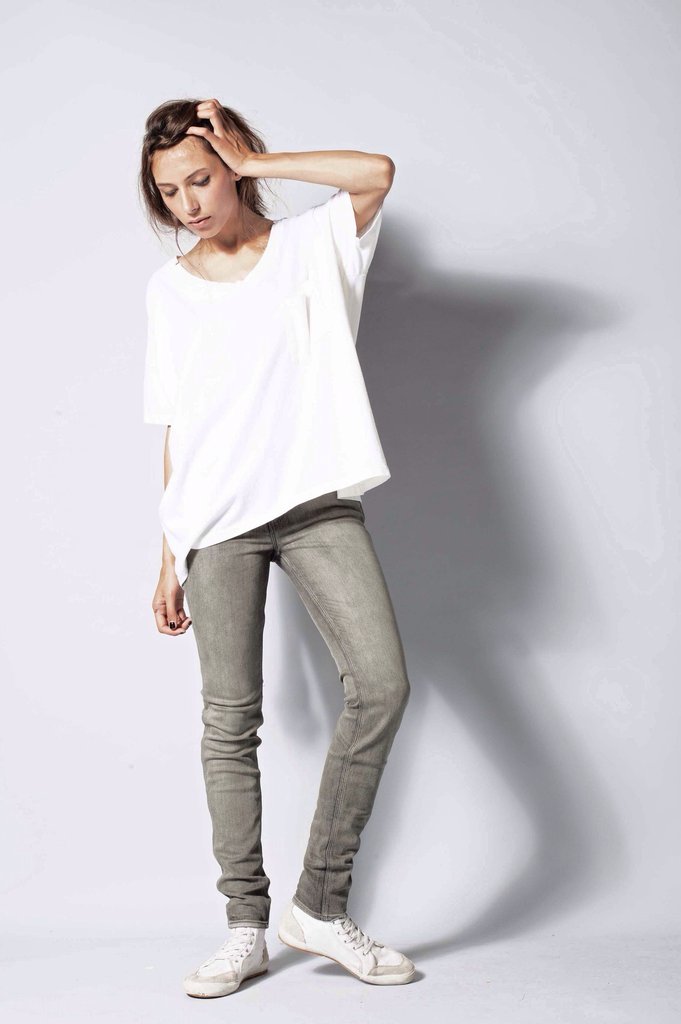 #61 Short Sleeve Tee, Indigo Wash