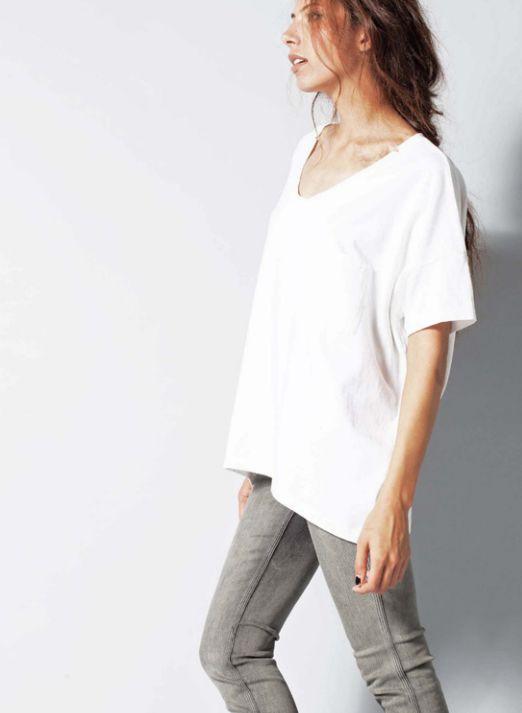 #61 Short Sleeve Tee, Indigo Wash