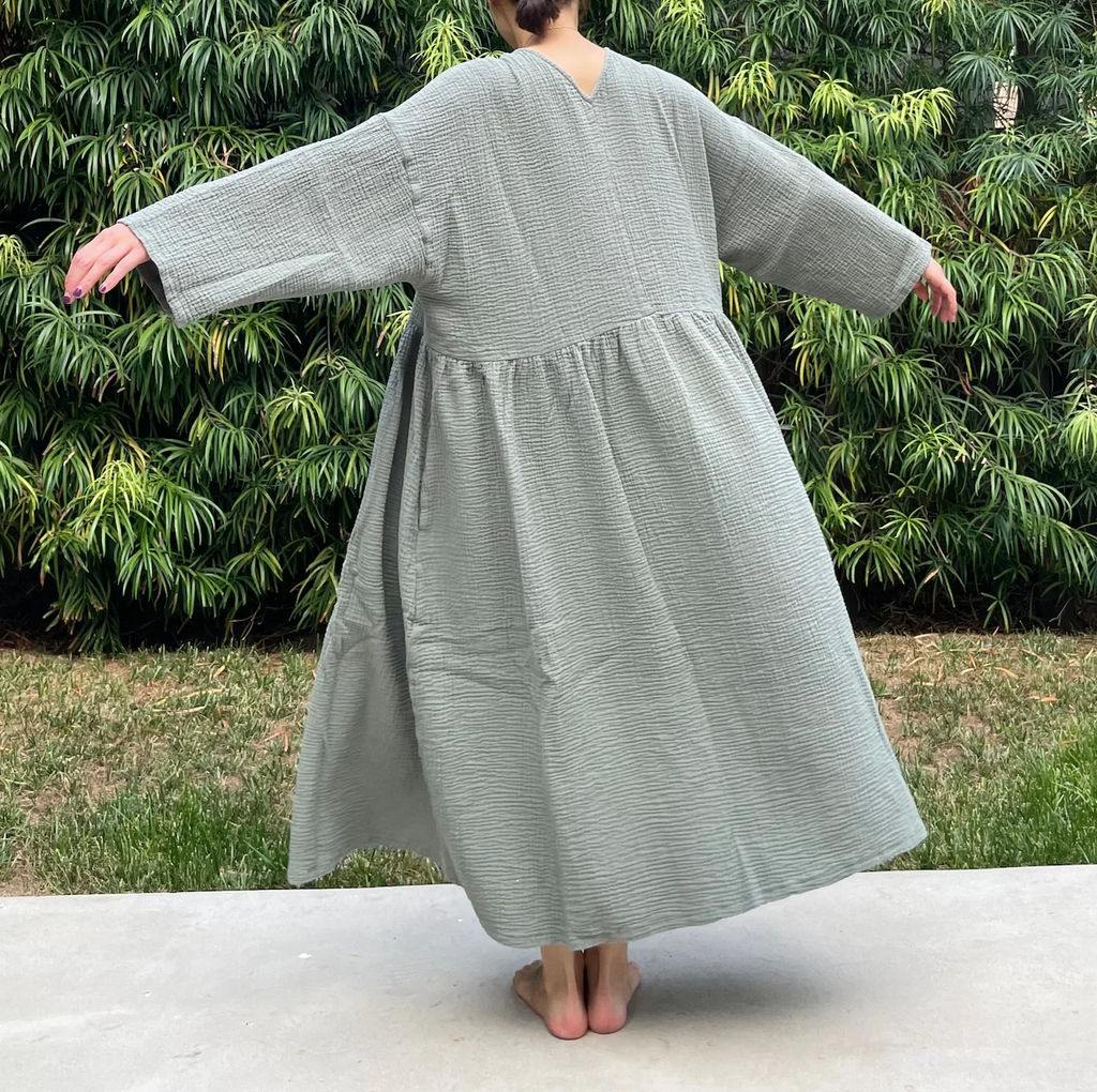 Picnic Dress, Sage